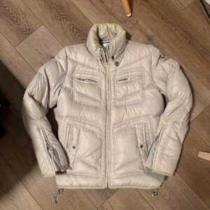 Diesel Cream Puffer Jacket